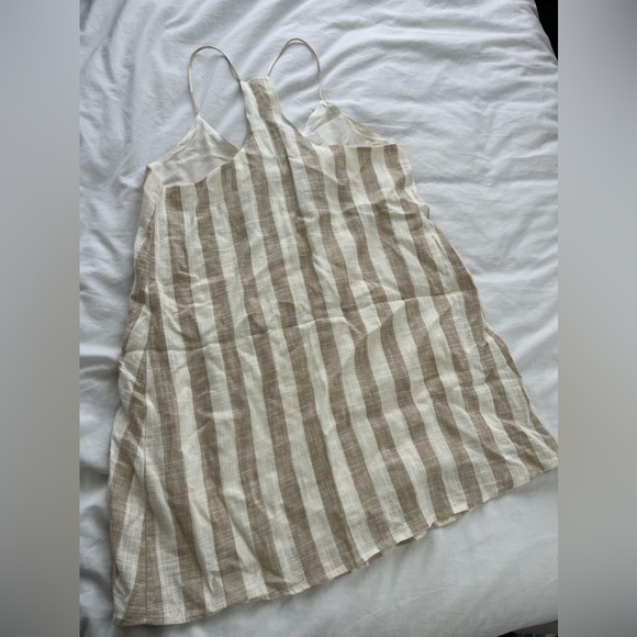 STYLE RACK Striped Linen Cotton Dress size S - Picture 4 of 7